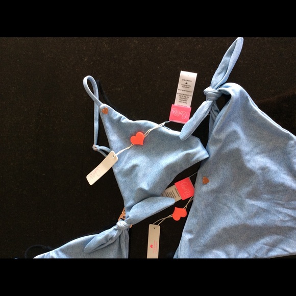 Lolli tie front top bikini set - Picture 6 of 8